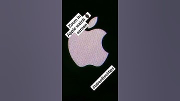 Apple watch ⌚ at pixel level | Zoom in into the iPhone 13 screen. #shorts #apple #short