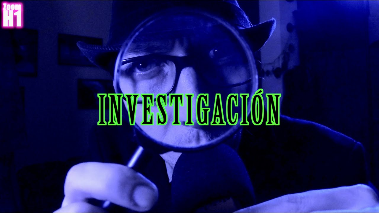 [ASMR Español] INVESTIGACIÓN (Zoom H1)🕵🏻‍♂️