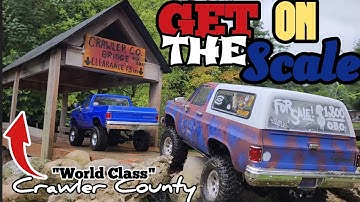 Awesome New K10  joins k5 rustbucket for a RC4WD SHOWDOWN on the trail at Crawler County
