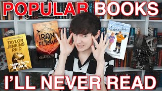 POPULAR BOOKS I'LL NEVER READ ❌