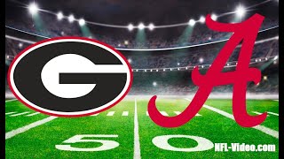 2023 Sec Championship Georgia Vs. Alabama Full Game