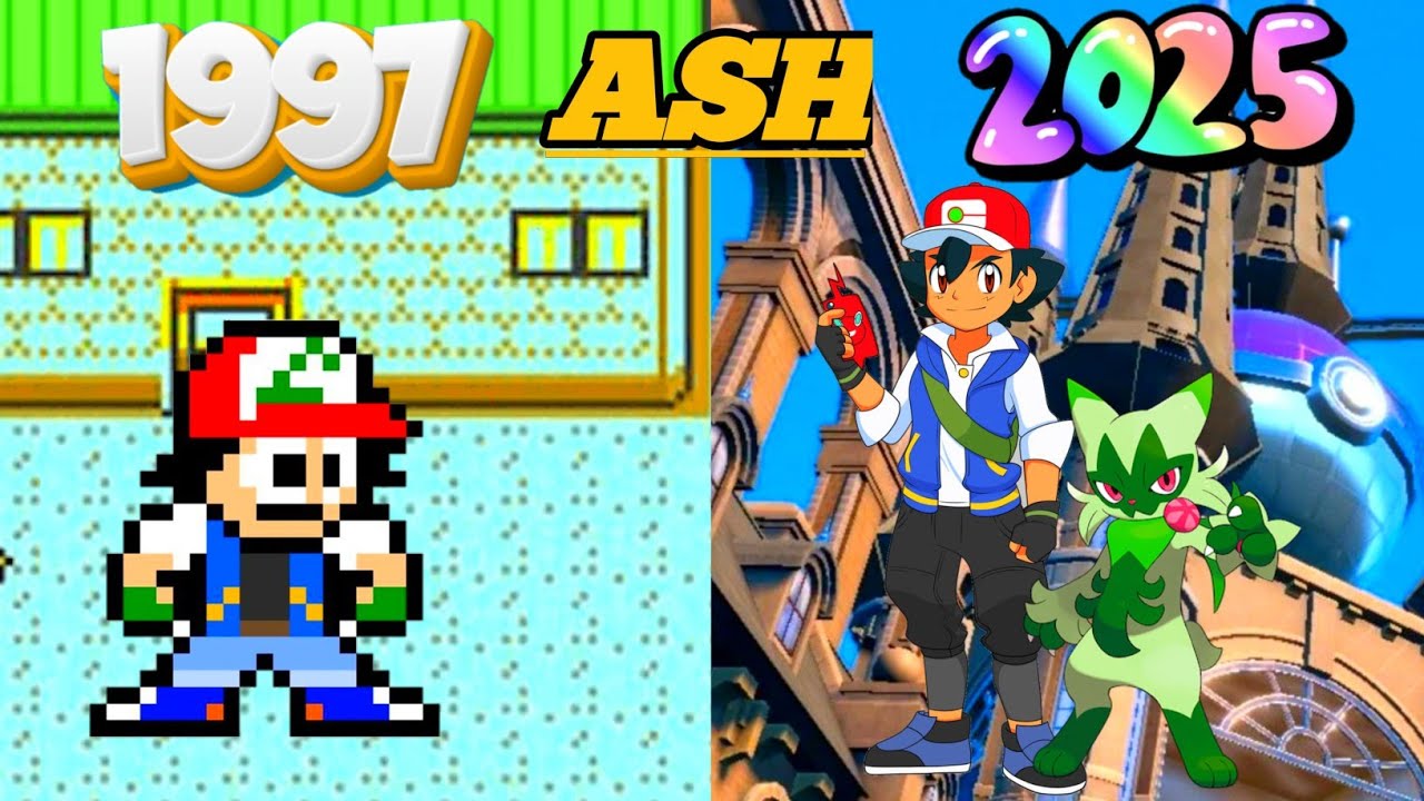 Ash Ketchum 😱 Pokemon Android 2025 let's Play Walkthrough - YouTube