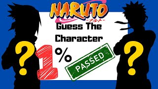 Naruto Quiz: Guess the Naruto Character! | Silhouette Challenge | #narutoquiz