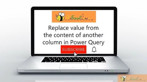 Quick Tip - Replace value with another column in Power Query