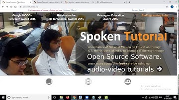 The Spoken Tutorial