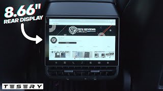TESERY 8.66インチ Android リアエンターテインメントディスプレイ
