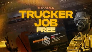 Free Fivem Trucker Job Free Script Savana-Truckerjob