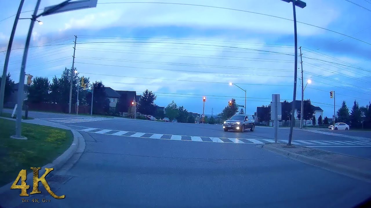Newmarket: Fender bender at intersection caught on rear dashcam 7-24-2018 footage of chernobyl
