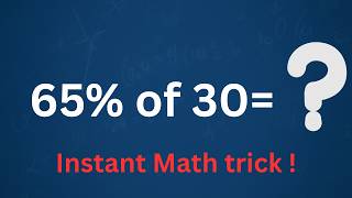 65% Of 30 Sixty Five Percent Of 30