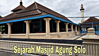 Sejarah Masjid Agung Solo Hadiningrat