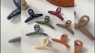 Cross Hair Claw Clip Large Barrette Crab Bath Ponytail Plastic Claw Clip for Women