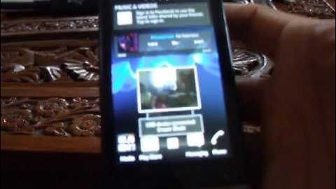 SONY XPERIA U USB OTG DEMO (use pendrives ect.) st25i