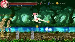 Fighting girl Sakura | Stage 1 | Ryona ||