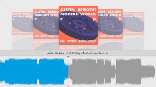 Justin Berkovi - Full Military - Tonboutique Records