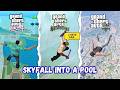 What Happens If You Fall From the Sky Into a Pool in GTA Games