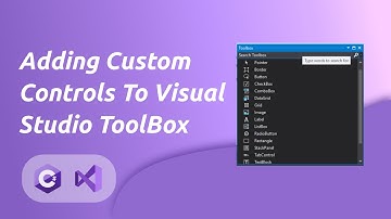 Adding Custom Controls To Visual Studio ToolBox