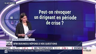 Comment révoquer un dirigeant ?