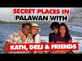SECRET PLACES IN PALAWAN UNLOCKED WITH KATH, DEEJ, & FRIENDS! | MEET JOEBIANX
