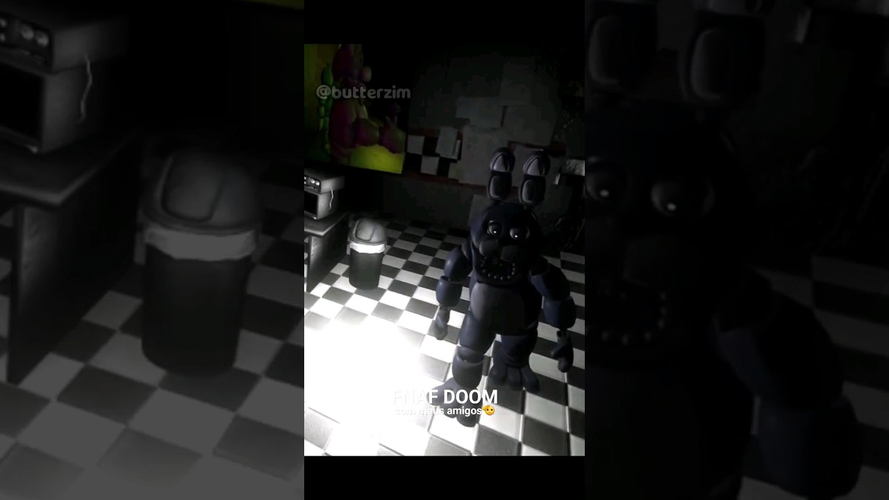 fnaf doom com amigos é uma das experiências #shorts