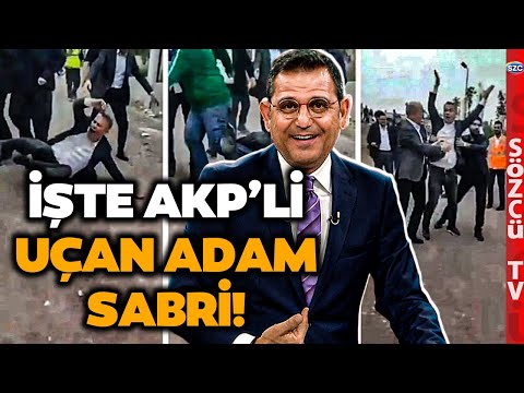 İzlerken Utandık! Bu da Siyasetin Uçan Adam Sabri'si! AKP'li İsim Kendini Yerlere Attı