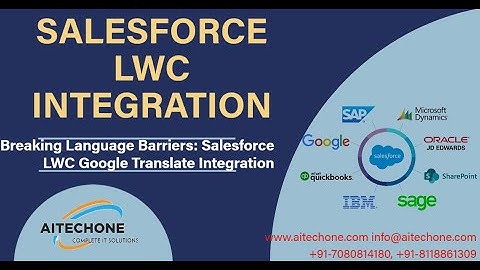 Google Translate custom LWC component - Integration with Google API