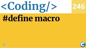 Le direttive del preprocessore in C - le macro - Video 246