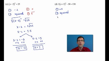 Common Core Algebra I.Unit #9.Lesson #4.Solving Quadratics by Using Inverse Operations