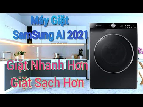 Máy Giặt SamSung AI 2021 l Review Máy Giặt WW10TP44DSB/SV và WW90T634DLE/SV