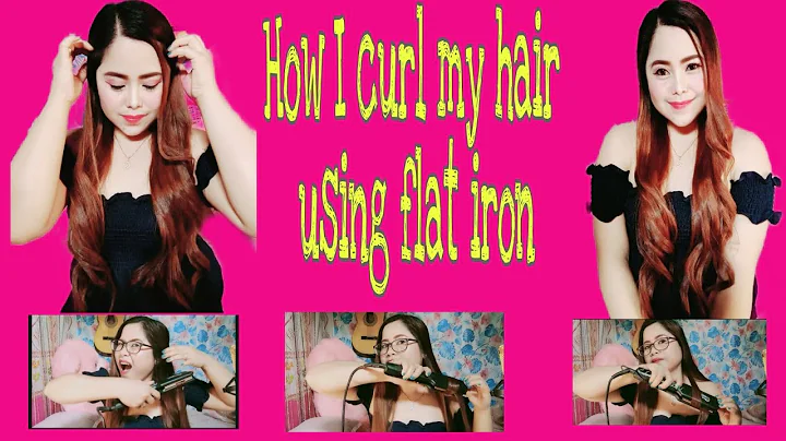 How I curl my hair using flat iron(@charlene carre...