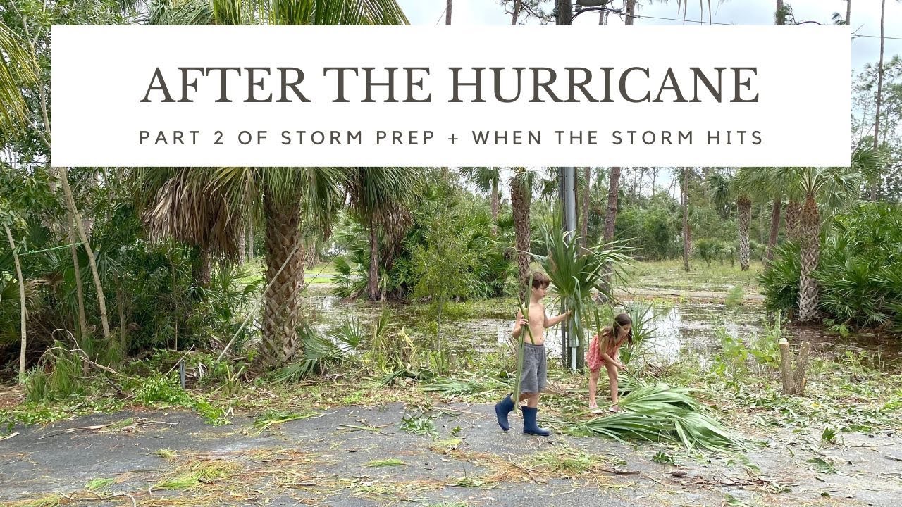 Hurricane Ian vlog part 2 - YouTube