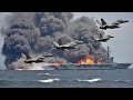 Today, a US aircraft carrier carrying 200 fighter jets was destroyed by a Russian Yak-141.