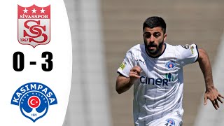 Si̇vpor - Kasimpaşa 0-3 Maç Özeti̇