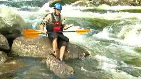 Using Boof Strokes Over Waterfalls for Whitewater Kayaking