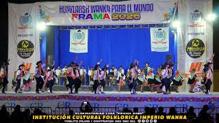 Institución Cultural Folklorica Imperio Wanka (Huaylarsh Frama 2026 - Eliminatorias Lima)