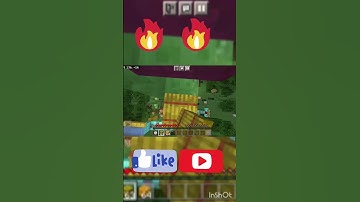 Doing amazing mlg with Haybale and Honey block #minecraft#minecraftshorts#mlg pls like and subscribe