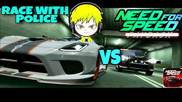 NEED FOR SPEED NO LIMITS | RACE WITH POLICE | NEW GAMEPLAY WITH VIDIN GAMER