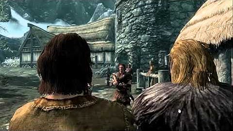 Lets play skyrim part 1 intro