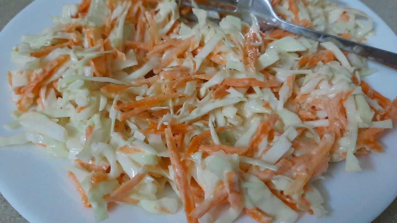 PAANO GUMAWA NG SIMPLE COLESLOW 