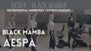 Aespa - Black Mamba Mirror Instrumental Beats Choreography