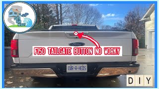 Ford F150 Tailgate button Quick fix | Tailgate not working 2018 F150