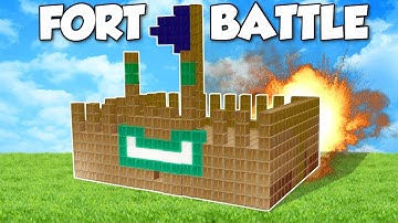 BOX FORT BATTLE?! - Garry