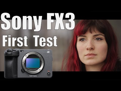 Sony FX3 Test: Autofocus (70-200mm!), Skintones, 100fps Slow Motion, LOG/LUT, Stabi ...