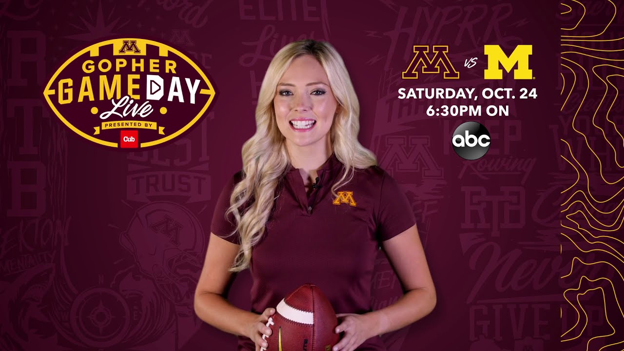 Gopher Gameday Live Streaming during Gopher Football Games in 2020!