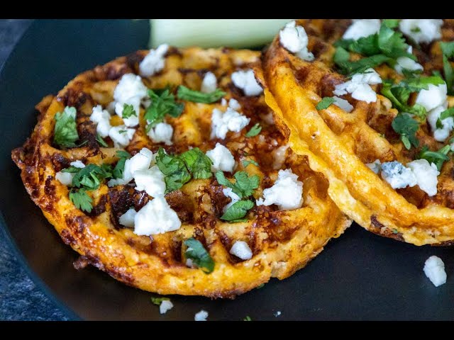 Keto Buffalo Chicken Chaffles - Adventures of a Nurse