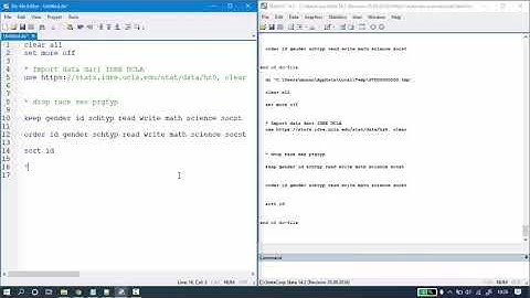 Management Data in Stata