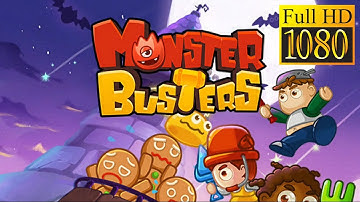 MonsterBusters: Match 3 Puzzle Game Review 1080p Official PurpleKiwii Puzzle