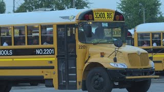 Louisville Mayor making announcement regarding TARC and JCPS transportation