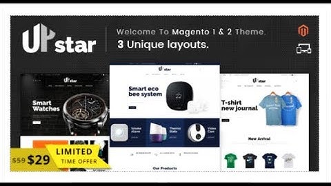 UpStar - Responsive Magento 1 & 2 Theme | Themeforest Templates