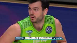 TOFAS Bursa - Darüssafaka 91-81: Yigit Arslan (16 points)