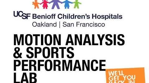 Motion Analysis & Sports Performance Lab, UCSF Benioff Oakland, Walnut Creek Campus